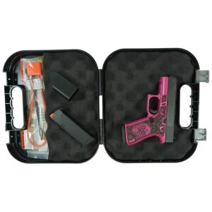 Glock 43X "Sugar Skull" Medusa Pink Handgun 9mm Luger 10rd Magazines(2) 3.4" Barrel Accessory Rail USA Made
