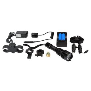 Cyclops Varmint Light Kit - Gun Mounted Red/Green LED / 250 Lumen / Rechargeable