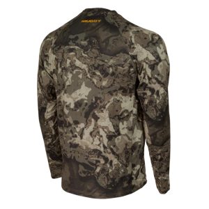 Muddy Base Layer Crew Long Sleeve Shirt Veil Canyon Grey S