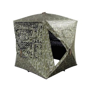 Muddy Carnage Die Cut Ground Blind Mossy Oak Bottomland