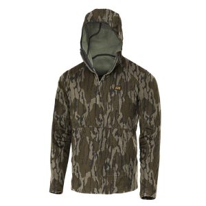 Muddy DV8 Quest Midweight Quarter Zip Hoodie Mossy Oak Bottomland S