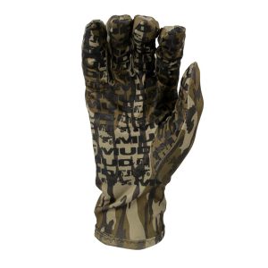 Muddy Lightweight Fleece Gloves Mossy Oak Bottomland L