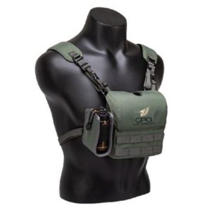 German Precision Optics Polariz Binocular Bundle 10x42 Green Black with Harness Tripod Adaptor