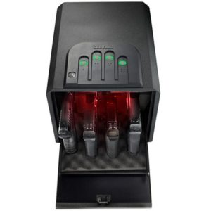 GunVault MiniVault 4 Gun Keypad Vault 10.27" x 14.02" x 8.88"