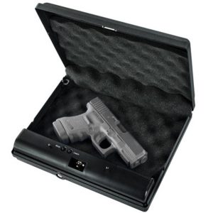 GunVault MicroVault 1 Gun Keypad Vault 11.25" x 8.88" x 2.54"