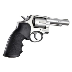 Hogue S&W K/L Frame Square Butt Rubber Handgun Grip Black