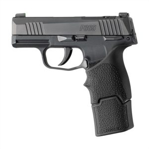 Hogue Overmolded Rubber Magazine Extended Base Pad for Sig P365/365-380 15rd Black