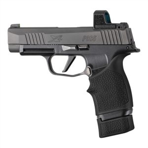 Hogue Overmolded Rubber Magazine Extended Base Pad for Sig P365 XL 15rd Black