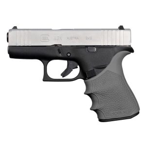 Hogue HandAll Beavertail Handgun Grip Sleeve for Glock 43X/48 Slate Grey