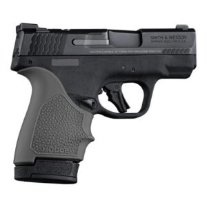 Hogue HandAll Beaver Tail Handgun Grip Sleeve S&W M&P 9 Shield Plus Slate Grey