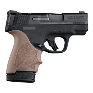 Hogue HandAll Beaver Tail Handgun Grip Sleeve S&W M&P 9 Shield Plus FDE