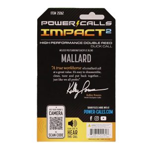 Power Calls Impact2 Mallard Duck Mouth Call OD Green
