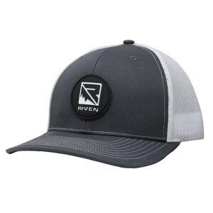 Riven Logo Patch Hat Grey/White