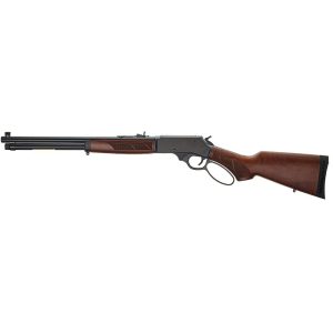 Henry Steel Lever Action w/Side Gate Rifle .45-70 Govt 4rd Capacity 18.43" Round Barrel Walnut Stock