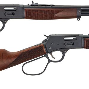 Henry Big Boy Steel Carbine Side Gate .44 Mag/.44 Special Rifle 7rd Magazine 16.5" Barrel Walnut Large Loop