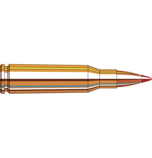 Hornady V-Max Rifle Ammunition 5.45x39 60 gr. PT 2810 fps 20/ct
