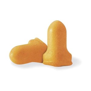 Howard Leight Ear Plugs Low Pressure Orange Foam 30dB 5/pr with Carry Case in Blister
