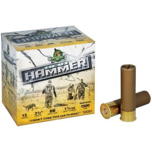 HEVI-Shot Hevi-Hammer Shotshell 12ga 3.5" 1.5oz 1500 fps #BB 25/ct