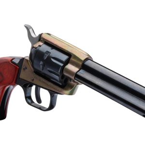 Heritage Rough Rider Case Hardened Handgun .22LR 9/rd Magazine 4.75" Barrel Cocobolo Grips