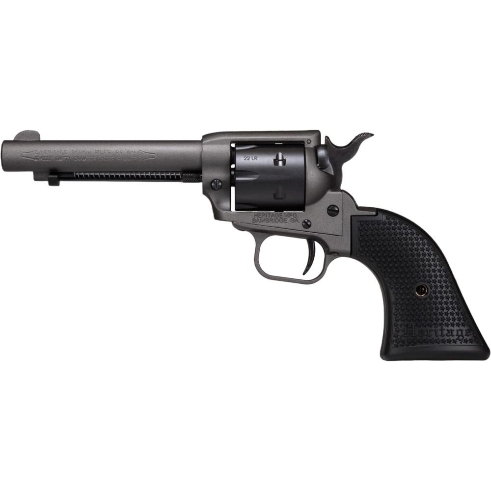 Heritage Rough Rider Handgun .22 LR 6/rd Capacity 4.75" Barrel Polymer Black Tungsten Cerakote