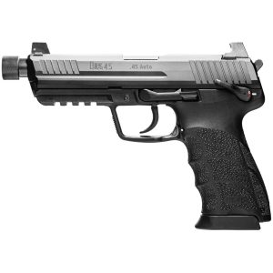 H&K HK45 Tactical Handgun .45 Auto 10rd Magazines(2) 5.20" Threaded Barrel DA/SA V1 Decocking Lever & Safety