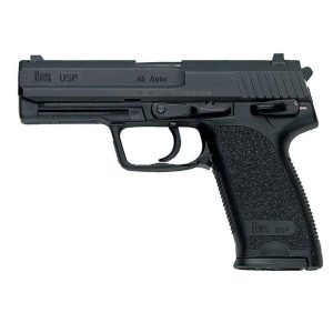 H&K USP V1 Handgun .45 ACP 10rd Magazines (2) 4.41" Barrel Black
