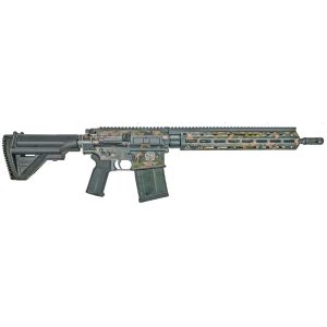 H&K 75th Anniversary Flecktarn Rifle 7.62x51 20rd Magazines (4) 16.5" Barrel Flecktarn Camo