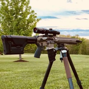 Area 419 Hellfire 2P-Self Timing Muzzle Brake w/ Adapter 9mm 5/8-24