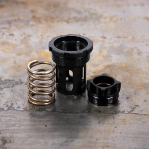 SilencerCo Bravo Piston Mount for Hybrid 46 Black