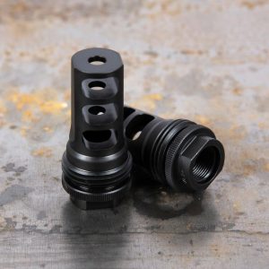 SilencerCo ASR Muzzle Brake 5/8x24 .338 Cal