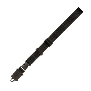 TacShield CQB 1-Point Sling 1.5" Black with HK Snap Hook