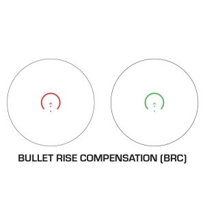 Swampfox Raider 1x20 Micro Prism Red BRC Reticle Black