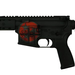 Black Rain Ordnance Custom "Grey Orange Battleworn Tennessee" Spec15 Rifle 5.56 30rd Magazine 16" Barrel