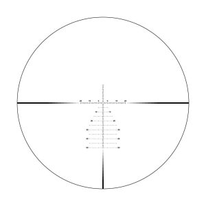 Riton X1 Conquer Rifle Scope 6-24x50 1" FFP MPSR Non-Illum MOA - Black