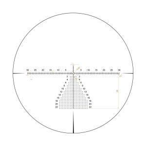 Riton 5 Conquer 5-25x56 Rifle Scope 34mm FFP MOR (MOA) Reticle Illum Black