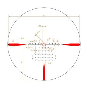 Riton 5 Tactix LPVO Rifle Scope 1-10x24 30mm FFP 30T MIL