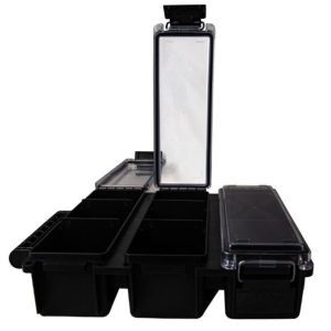 Berrys Ammo Can Tri-Can Utility Box - Black