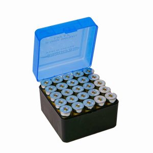 Berry's Shot Shell Ammo Box 12 ga 3" 25rd Blue/Black