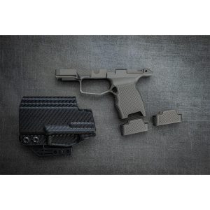 Juggernaut JT P365 Grip Module with Manual Safety and Two 10rd XL Base Plates Grey