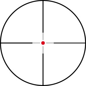 Konus Glory Rifle Scope 3-24x56mm FFP 30mm Blue/Red Fine Crosshair Illum