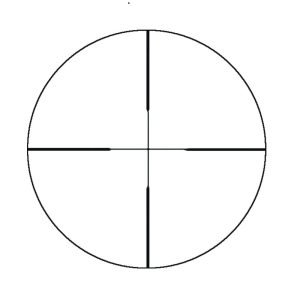Konus Optics KonuShot Rifle Scope 3-12x40mm 1" FFP 30/30 Wire Matte Black