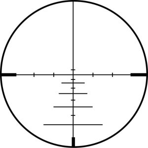 Konus KonusPro 550 4-16x50mm Rifle Scope SFP Engraved 550 Ballistic Reticle Non Illuminated Black