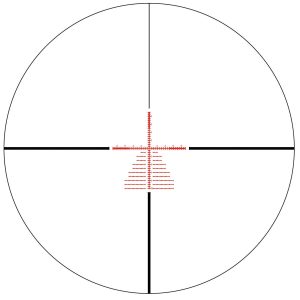Konus Eternity Zoom Rifle Scope 6x-24x50mm 30mm FFP PRS Illum Black