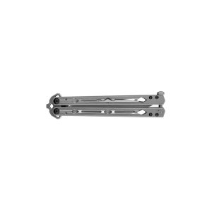 Kershaw Lucha Folding Knife 4-3/5" Drop Point Blade Silver