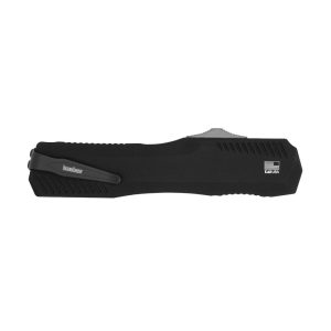 Kershaw Livewire OTF Automatic Knife 3-3/10" Spear Point Blade Black