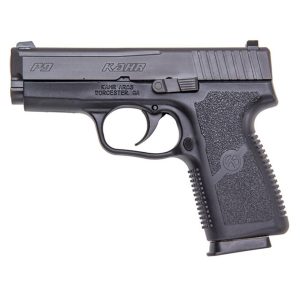 Kahr P9 Handgun 9mm Luger 7rd(2)&8rd(1) Magazines 3.6" Barrel Black Slide/Black Grip  Night Sights CA Compliant