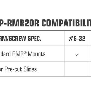 Leapers UTG OP3 Micro Red Single Dot 4.0 MOA for RMR Footprint