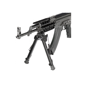 Leapers UTG Super Duty Bipod with QD Lever 8"-12.8" Black