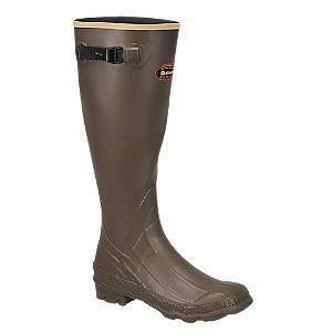 LaCrosse Grange Non-Insulated Rubber Hunting Boots - Olive Drab Green Size 10