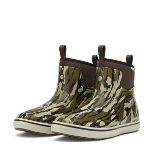 LaCrosse Mens Alpha Deck Boot 6" Mossy Oak Original Bottomland Size 8